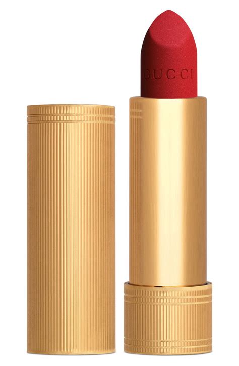 Gucci Beauty Constance Vermillon (501) Matte Lipstick.